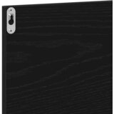  Kupaonsko ogledalo crni hrast 40x10,5x37 cm Inženirsko drvo | shoptok.hr