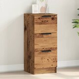 vidaXL Komoda boja staro drvo 30 x 30 x 70 cm od konstruiranog drva Cijene