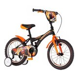  Bicikl Visitor Truck 16" V-Brake kontra 105-125cm-Crno narandžasti UV SJAJ (1160100) | Eponuda.com