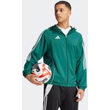 Adidas Sportska jakna 'Tiro 24' tamno zelena / bijela | shoptok.hr