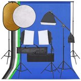  Fotografska oprema sa setom svjetala pozadinom i reflektorom | shoptok.hr