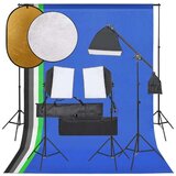  Komplet za foto studio z lučmi, ozadjem in odbojnikom | Shoptok.si