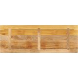  Ploča za stol 140x50x2,5 cm pravokutna masivno grubo drvo manga Slike