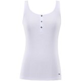 Alpine pro Women's quick-drying tank top ZONNA white | ePonuda.com
