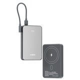 Moxom mx-pb194 fast charge 22.5w + wireless 15w type c 10000mah srebrni Power bank magsafe ( BAT9557 ) Cene