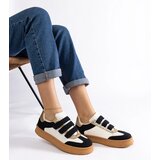 Gemre Black Velcro Sneakers Mena | Shoptok.si