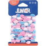 Junior Crafty ropy, kraft dekorativna traka, pom pom, 5m | Eponuda.com