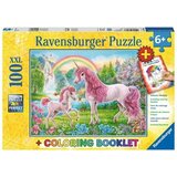 Ravensburger Puzzle - Čarobni samorogi, 100 delov XXL Cene
