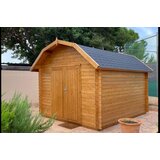 Male kuće Drvena vrtna kućica COLORADO 294 × 355 cm sa šindrom | shoptok.hr
