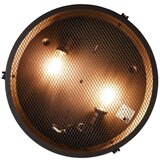 Brilliant plafonsko svetlo zois, 2x E27 (max. 28 w), 230 v, prečnika 42 cm, crna | Eponuda.com