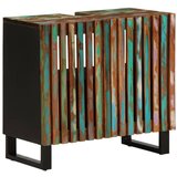 vidaXL kupaonski ormarić za umivaonik 62x34x58 cm masivno drvo bagrema | shoptok.hr