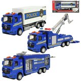 Magic Toys Police Set: Policijski tovornjak na vztrajnik, z lučmi in zvoki, v več različicah 19 cm 1 kos | Shoptok.si
