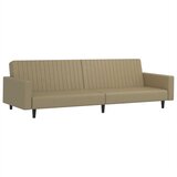 Maison Chic kavč - Sofa - Kanape dvosed z ležiščem kapučino umetno usnje, (21726840) Cene