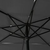  Vrtni suncobran s 3 razine i stupom 2,5 x 2,5 m antracit | shoptok.hr