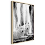  Slika - Forest Love (1 Part) Vertical 40x60 U prirodnom drvenom okviru | shoptok.hr