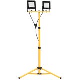  LED reflektor sa stativom 2 x 50 W hladni bijeli u