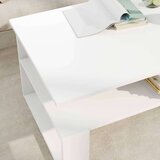  Klubska miza Bela 90 x 50 x 40 cm Konstruiran les, (5000120307) | Shoptok.si