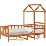  Set Dnevnog Kreveta 2 kom. Vosak smeđa Čvrsto borovo drvo 90 x 190 cm | shoptok.hr