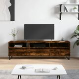 vidaXL TV omarica dimljeni hrast 150x30x44,5 cm inženirski les Cene