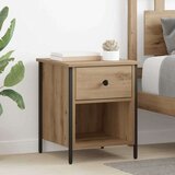  Nočna omarica s predalom 2 pcs artisan hrast 40 x 42 x 50 cm | Shoptok.si