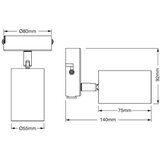 Ledvance Osram led spot lampa elemental 1xgu10,bela ( o87627 ) | Eponuda.com