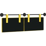  Držeće uzglavlje Svijetlo žuta 150 x 55 x 5 cm Kordura tekstil - Svjetložuta 140 cm bez LED | shoptok.hr