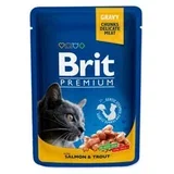Hrana za mace BRIT premium Pouches pastrva 100g