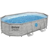 Bestway bazen set s pješčanom filtar pumpom, ljestvama i pokrivačem 488 x 305 x 107 cm Cijene