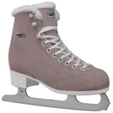  KLIZALJKE ROCES SUEDE ECO-FUR pink white Cene