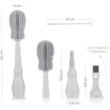 Zopa 3u1 silikonska četka za bočice Light Grey | shoptok.hr