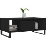  Stolić za kavu crni 90 x 50 x 36,5 cm od konstruiranog drva | Eponuda.ba