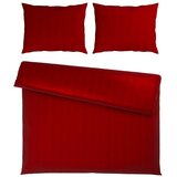 Premium Living Posteljnina Xenia Streif Xxl, Rdeča, 2x60/80, 200/200 | Shoptok.si