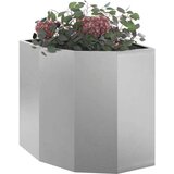  Kutni Sadič Srebrno 45 x 45 x 50 cm Nehrđajući čelik | shoptok.hr