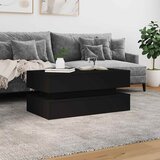  Stolić za kavu s LED svjetlima crni 90 x 50 x 40 cm | shoptok.hr