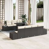  Set vrtnih sofa Set od 8 Smeđi Ratan Vanjski set sofa | shoptok.hr