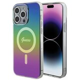 Torbica Guess Hc IML Magsafe Iridescent za iPhone 15 Pro 6.1 crna (GUHMP15LHITSK)