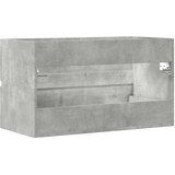 vidaXL Kupaonski viseći ormarić siva boja betona 80x38,5x45 cm drveni | shoptok.hr