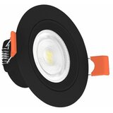 Mitea Lighting ugradna led lampa crna 6W 6500K 38° DL3-6W M206177 Cene