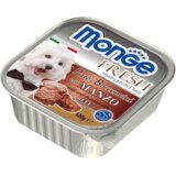 Monge FRESH dog Pate in Koščki z Jagnjetino 100 g Cene