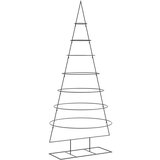  Metalno ukrasno božićno drvce crno 210 cm | shoptok.hr