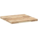 Stolna ploča četvrtasta 60x60x4 cm od masivnog drva bagrema - Prirodna 60 x 60 x 4 cm 1 | shoptok.hr