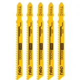 Set ubodnih testera za drvo EDH-QJT008-E1, 74mm, 8 zuba, 5 komada