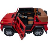  Licencirani auto na akumulator Mercedes Benz MAYBACH G650 4x4 - dvosjed - crveni | shoptok.hr
