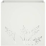  Vrtna saksija Bijela 50 x 30 x 49 cm Čelična vrata | shoptok.hr