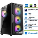 BOFX Namizni računalnik TAURI 5 U5 225 16GB 1TB RTX5050 W11H|Gaming, (5000117367) | Shoptok.si