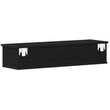  Zidni ormarić crni hrast 88x26x18,5 cm konstruirano drvo | shoptok.hr