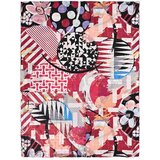 Pri Stylish shawl scarf tassel abstract soft smooth 180x75 cm | Shoptok.si