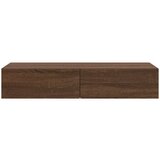 vidaXL Zidna polica s ladicama smeđi hrast 100x36x19 cm | shoptok.hr
