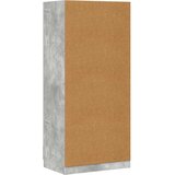  Ormar siva boja betona 80 x 52 x 180 cm od konstruiranog drva | shoptok.hr