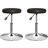 Maison Chic Jedilni stoli - Vzorci stoli 2 kosa črno umetno usnje A259, (22031695) | Shoptok.si